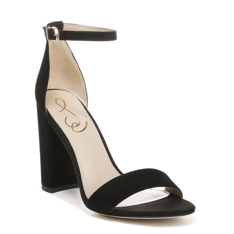 Sam Edelman Women's Yaro Heeled Sandal, Black, 9 - Image 3